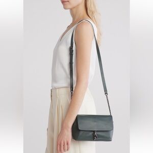 NWT Rebecca Minkoff Flap Leather Crossbody Bag